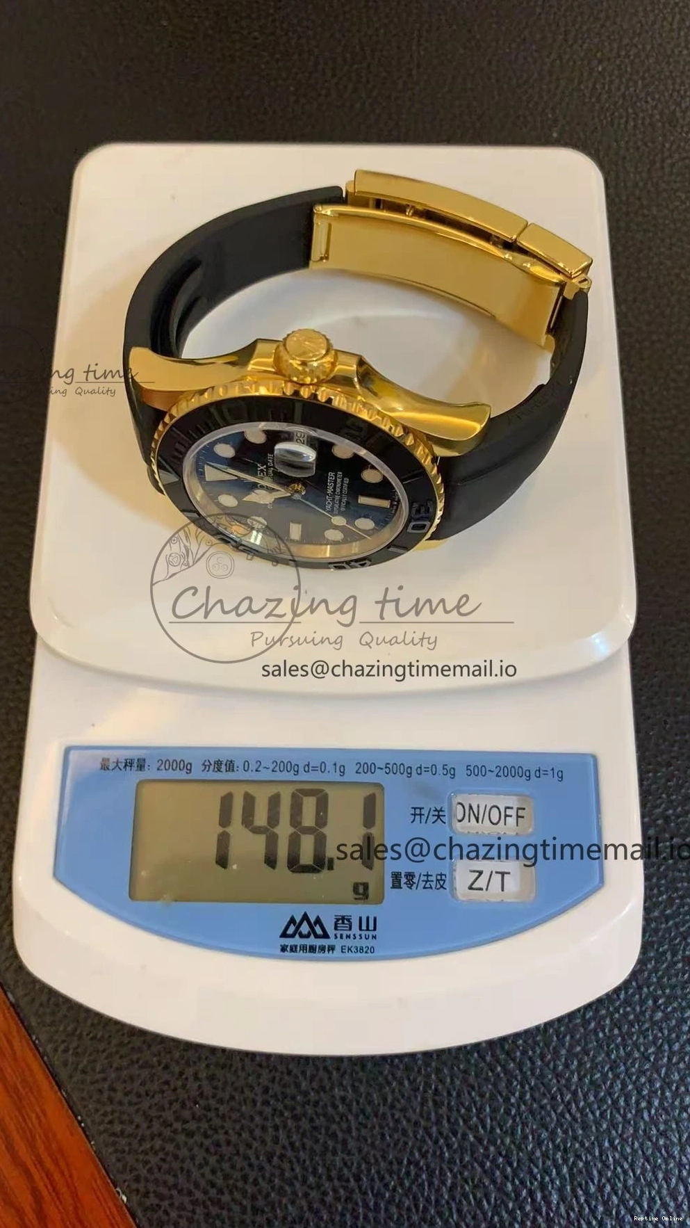 0102 Resilient Yacht-Master 226658 VSF 1:1 Best Edition Black Dial on Oysterflex Strap VS3235 (Gain Weight) V 174